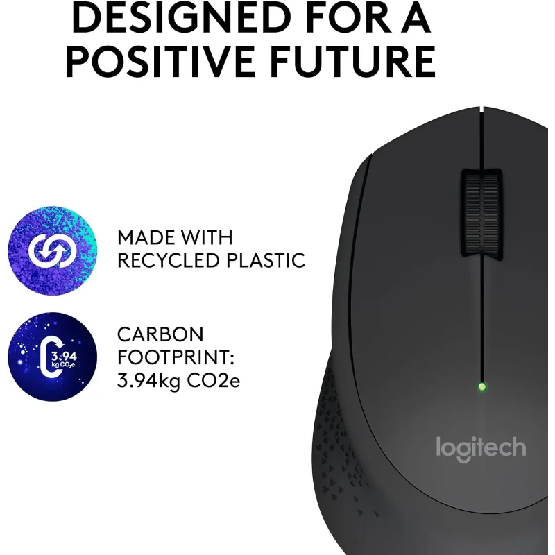 Logitech M280 trådlös mus Gamer trådlös mus