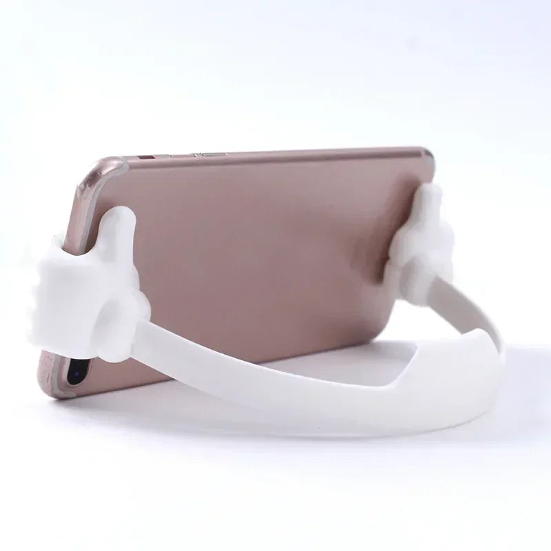 Portable Thumbs Up Cell Phone Stand Holder Lazy Desk Universal Flexible Tablet Smartphone Stand Holder For iPhone Samsung Xiaomi