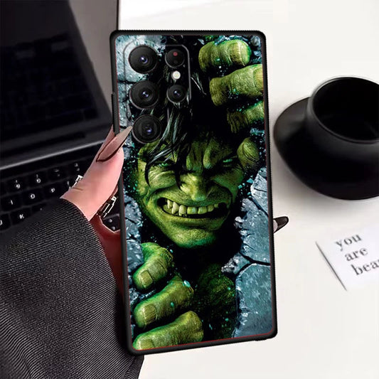 Avengers Venom Hulk Black Telefonfodral – Kompatibel med Samsung Galaxy