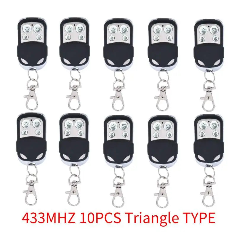 GERMA 433MHZ Remote Control 4 Channel Garage Gate Door Opener Remote Control Duplicator Clone Cloning Code Car Key