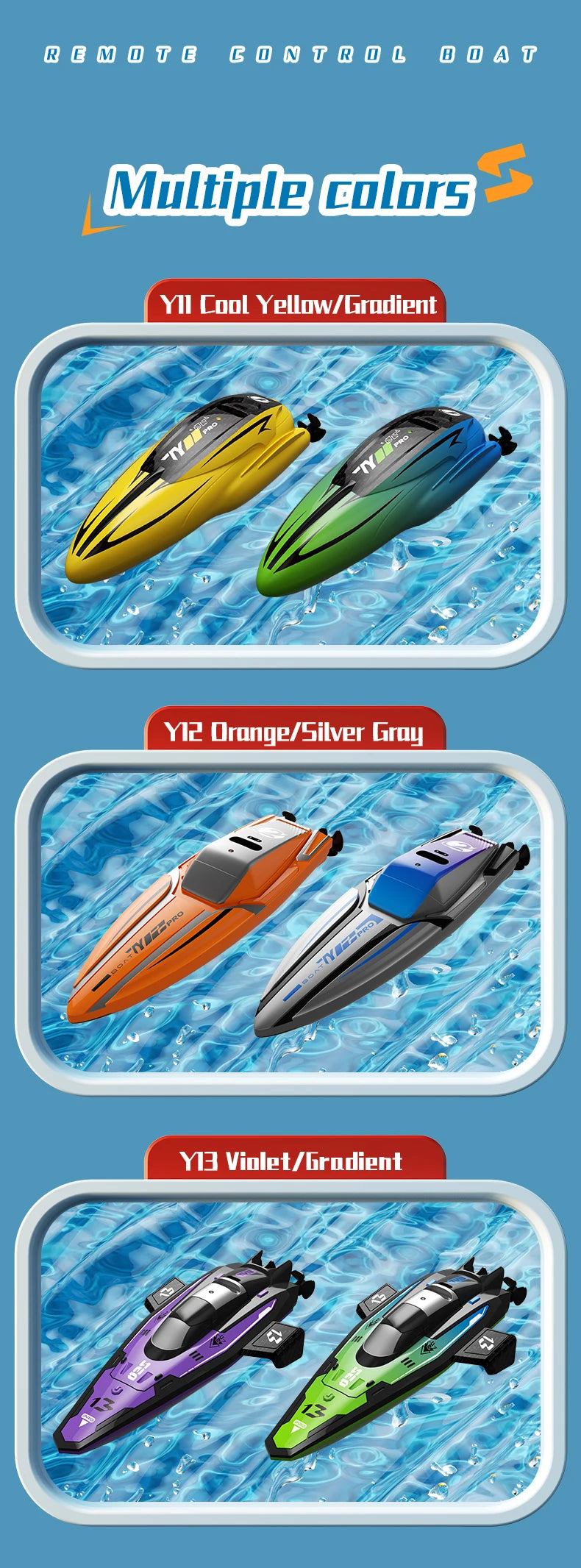 2,4G RC Mini Stunt Speedboat Fjärrkontroll dubbelmotor Höghastighetsfartyg Vattentät modell Barnleksaker Vattenpool Multiplayer-spel