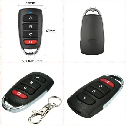 Wireless RF 433mhz Remote Control Copy Code Garage Door Gate Duplicator 433 Mhz Key Remote Opener