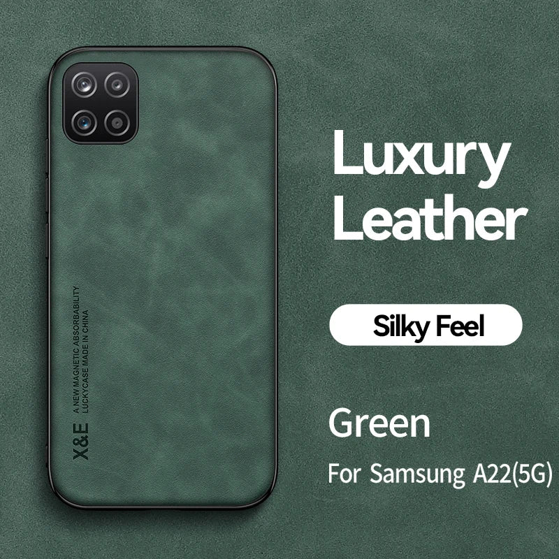 Silicone Shockproof Leather Case for Samsung