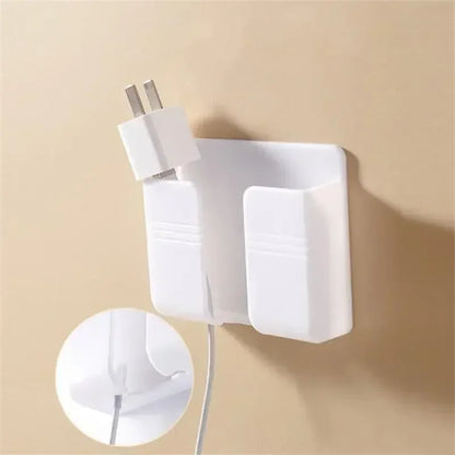 Wall mounted mobile phone holder adhesive mobile phone holder for bedrooms, living rooms, bathrooms, kitchens, and offices