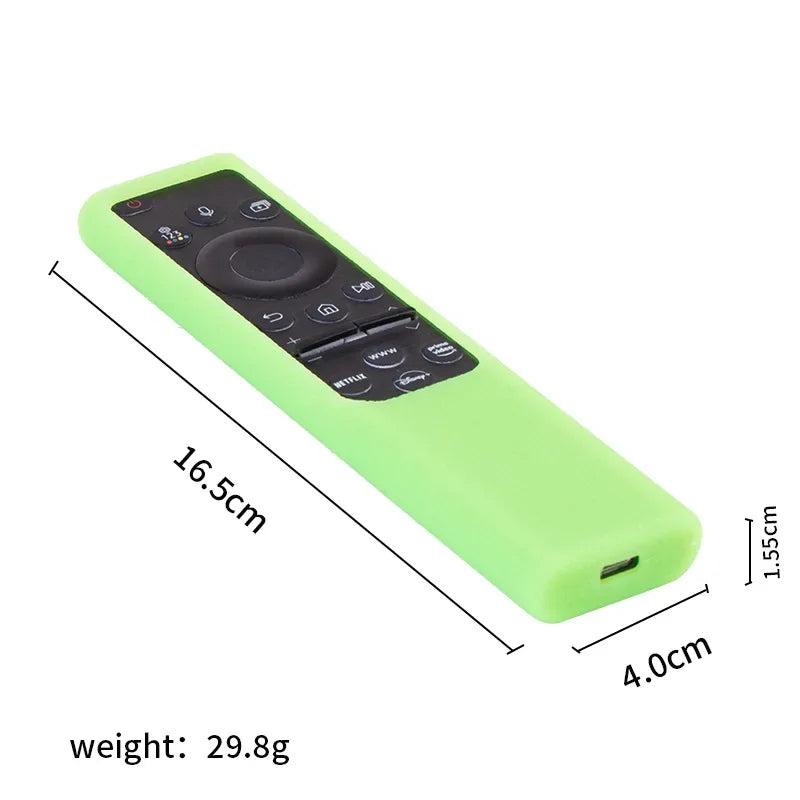 Silicone Protective Case For Samsung Solar Remote Control BN59-01385 And 01358D Silicone Case Luminous Anti-drop Cover