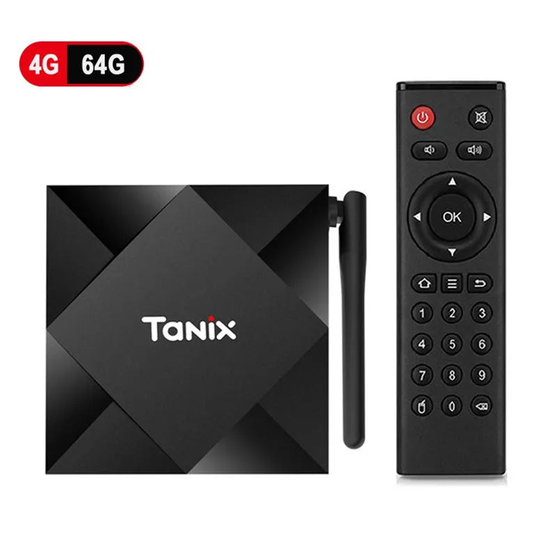 IR-fjärrkontroll för Android TV Box H96 max/tX3/X96/X88/HK1 MAX/H40/MX1/TX6S/MX10PRO/T95/QBOX Ersättningsfjärrkontroll