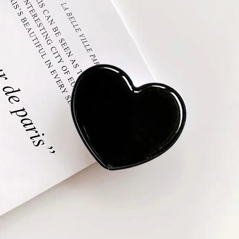 Cute Heart Sockets Grip Stand Universal Phone Holder Finger Ring Holder Griptok Stand Back Cover Clip Sticker Phone Accessories