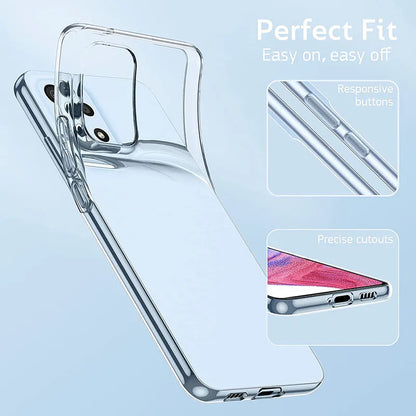 Ultra Thin Silicone Clear Soft Case Cover For Samsung Galaxy A Series