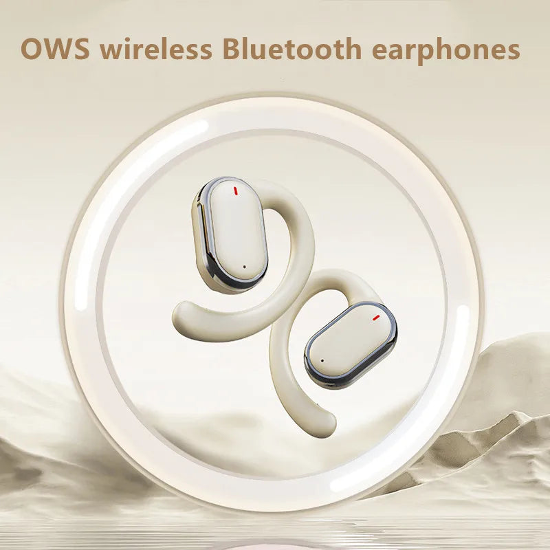 Original X93 OWS Bluetooth-hörlurar Trådlösa sporthörlurar med mikrofon Vattentäta HiFi Stereo Trådlösa hörlurar