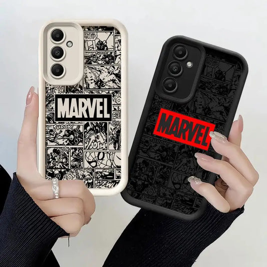 Marvel logotyp telefonfodral för Samsung Galaxy