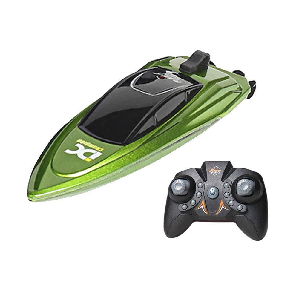 2.4GHz Electric RC Speed Boat Remote Control Watercraft Ship with LED for Kids Adults Holiday Birthday Party Gifts