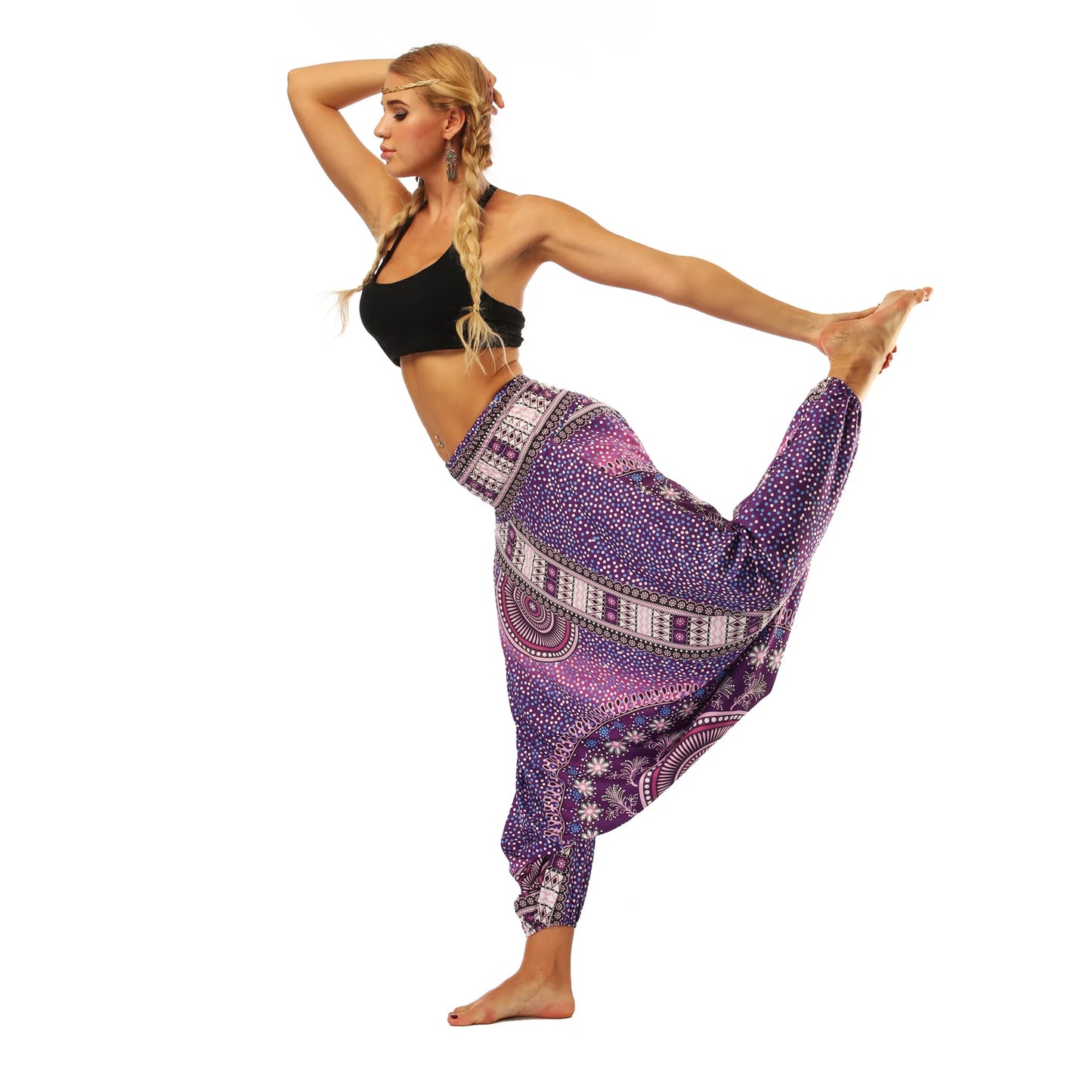 Bohemian Harem Pants for Yoga and Casual Wearl Wear