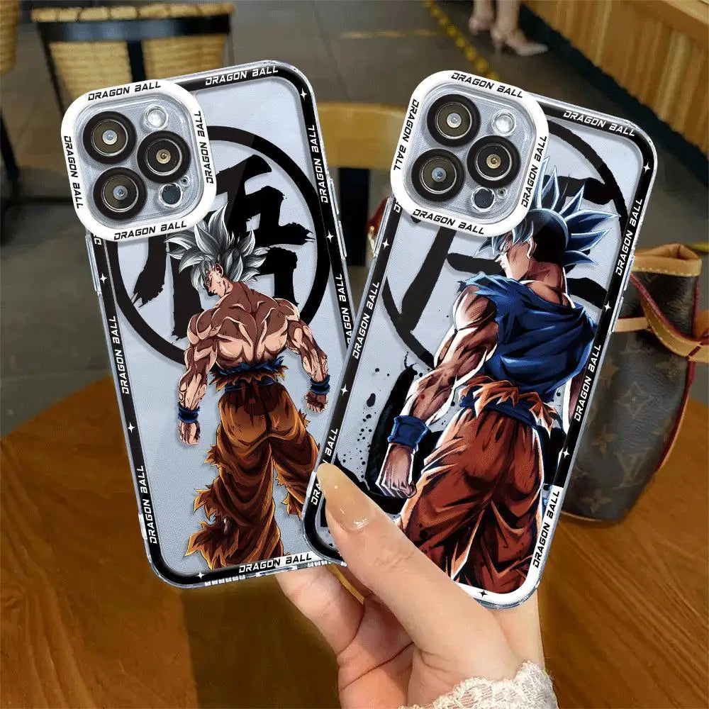 Anime Dragon Ball Phone Case for Apple iPhone Models – Silicone Cover for iPhone