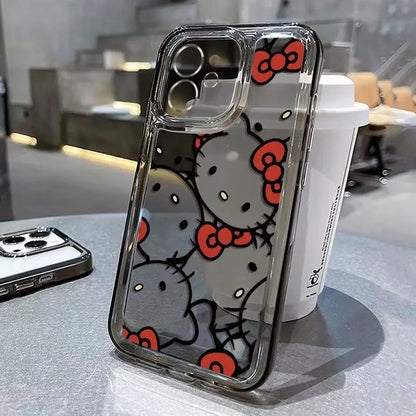 Kitty clear silicone phone case for Iphone