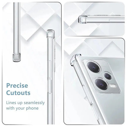 Luxury Clear Shockproof Case for Xiaomi Redmi Note 10Pro