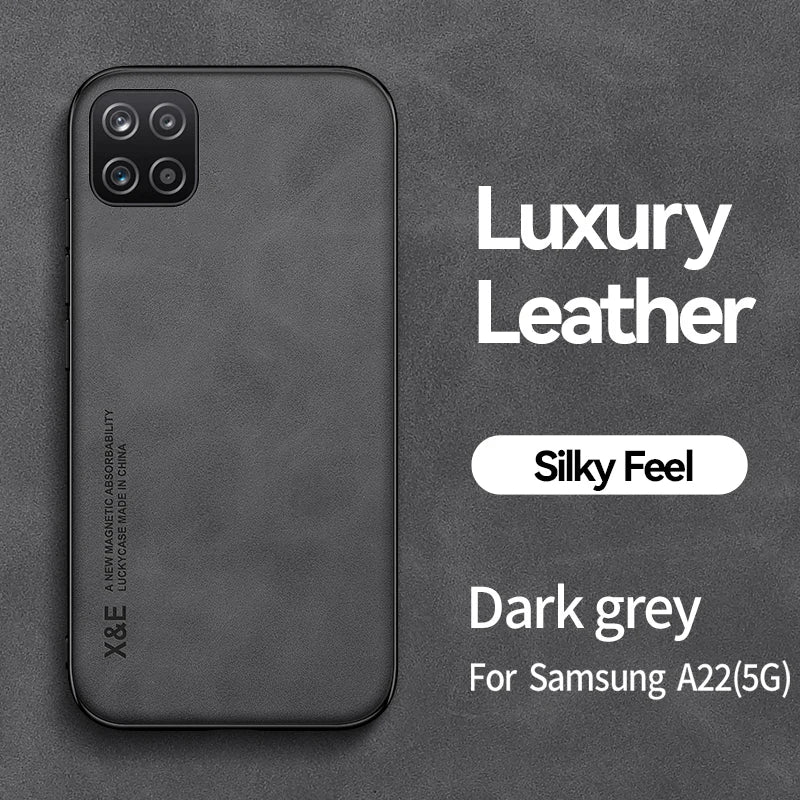 Silicone Shockproof Leather Case for Samsung