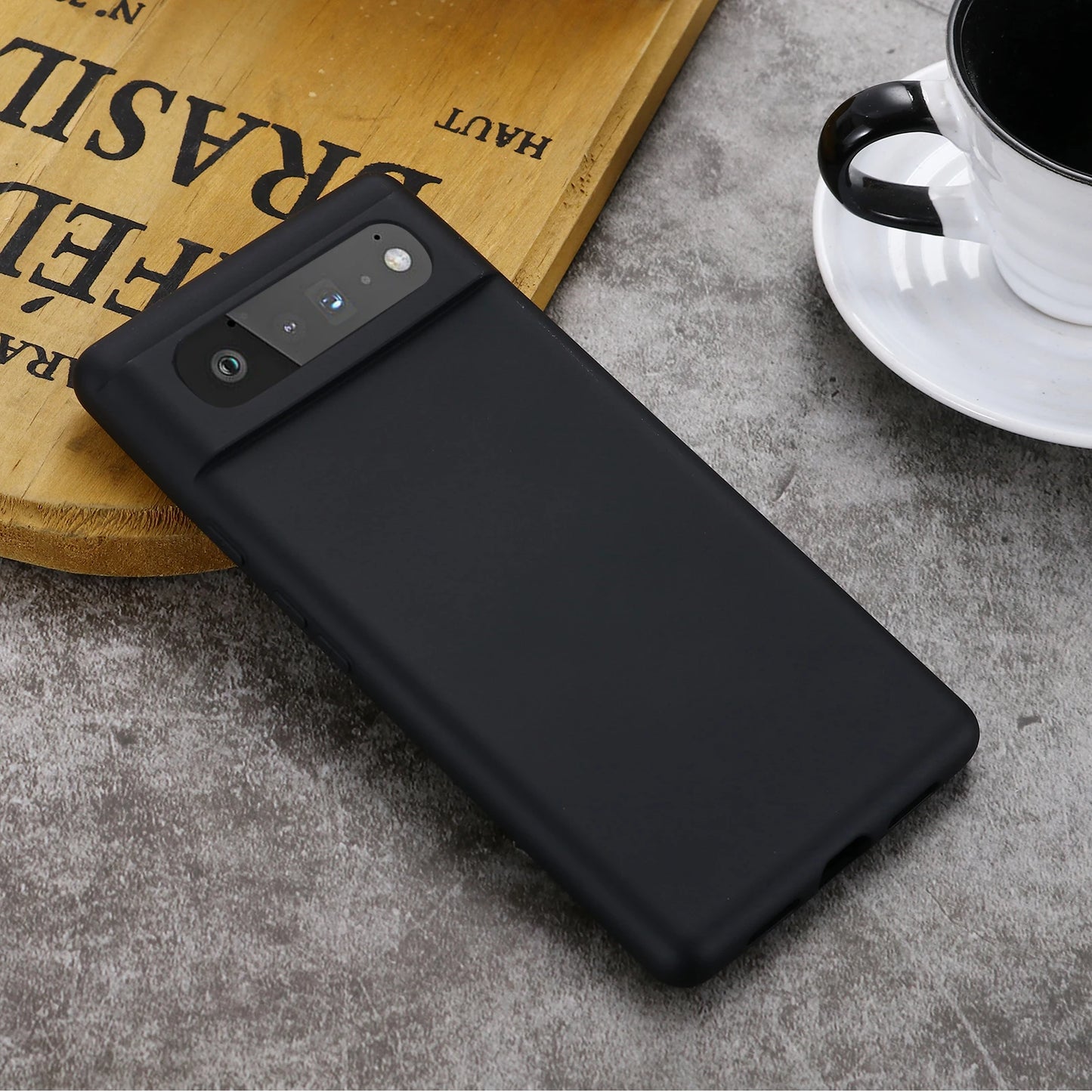 Liquid Silicone TPU Case for Google Pixel Models, Shockproof Phone Cover