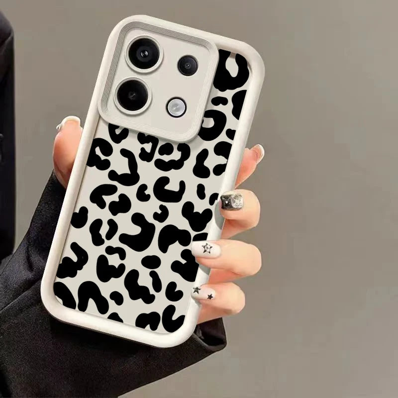 Leopard Print Pattern Phone Case for Xiaomi Redmi Note 13 4G Cases Redmi Note 13 12 Pro Plus 5G 12S 11S 11 10 10S 13C 12C Cover