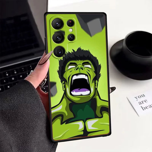 Avengers Venom Hulk Black Telefonfodral – Kompatibel med Samsung Galaxy