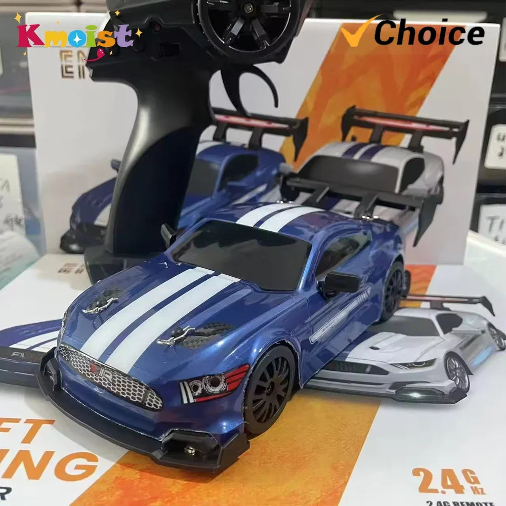 1:24 RC Drifting Car: 4WD, 30 km/h, LED-ljus, Gyro