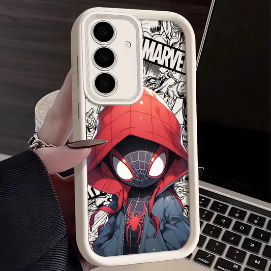 Phone Case For Samsung Galaxy S24FE Cute Marvel Catoon Shockproof Back Cover Deadpool