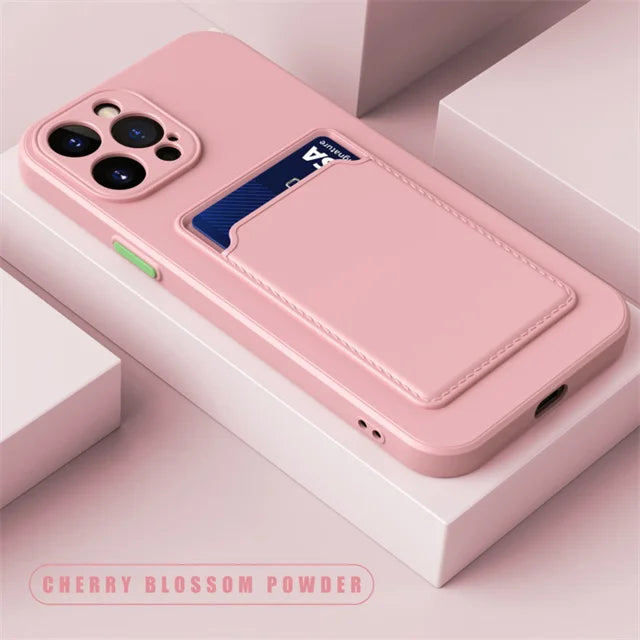 Soft Candy Liquid Silicone Phone Case For iPhone 15 14 13 12 11 Pro Max XS X XR 7 8 15 Plus SE 2022 2020 Shockproof Bumper Cover