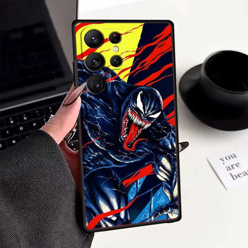 The Avengers Venom Hulk Black Phone Case – Compatible with Samsung Galaxy