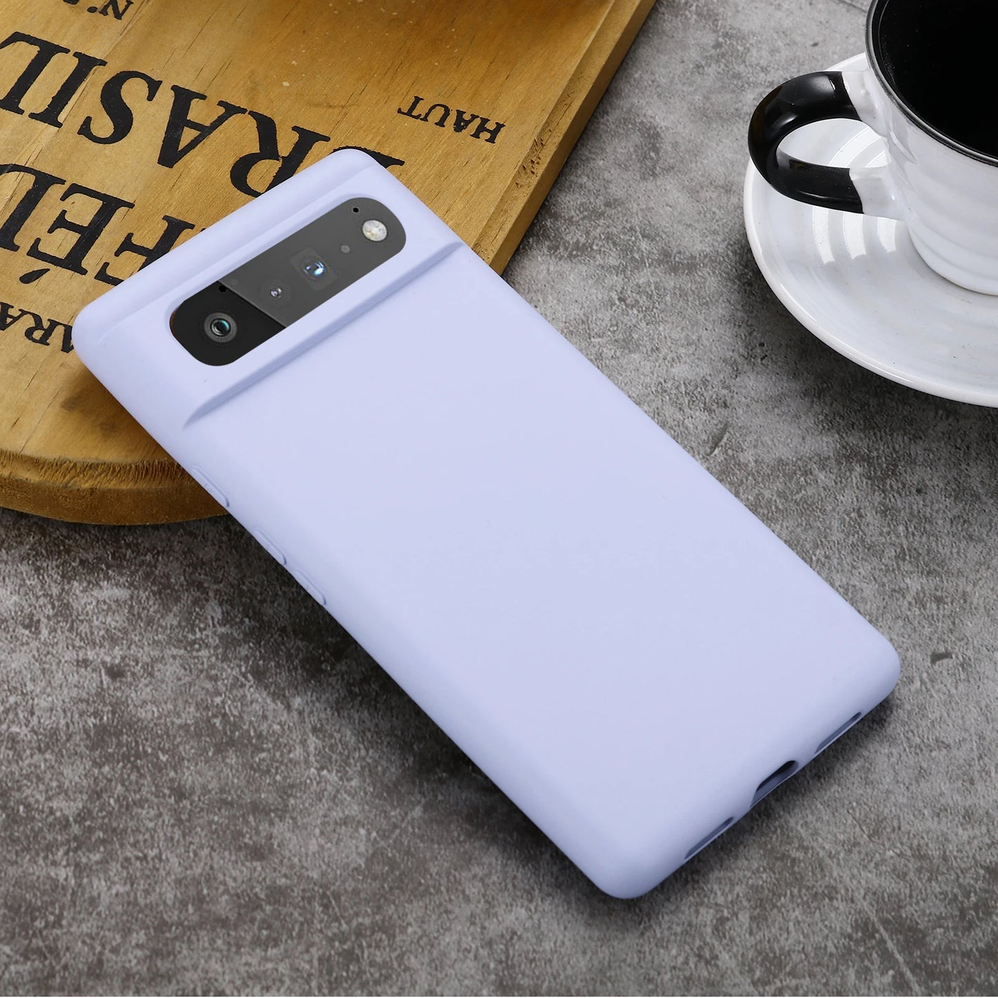 Liquid Silicone TPU Case for Google Pixel Models, Shockproof Phone Cover