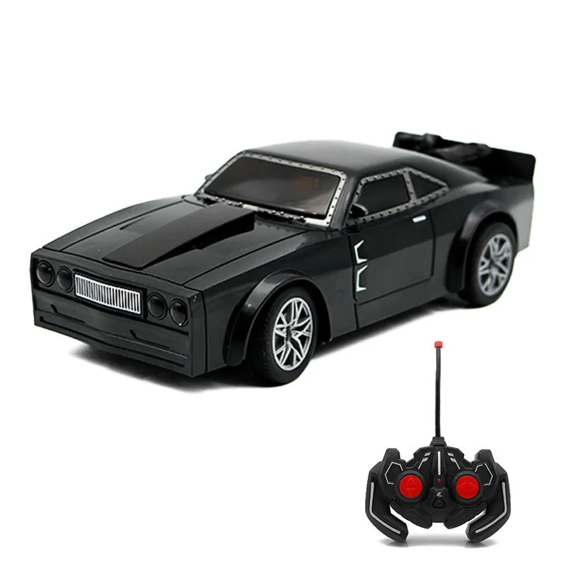 RC Cars Hellcat Batman Tank – RC Drift Car with LED Light, Customizable Design, Remote Control for Adults and Kids, Ideal Christmas Gift