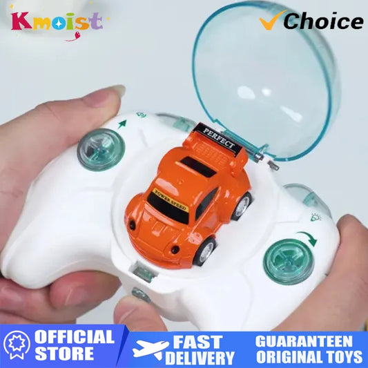 1/87 2.4G Mini Rc Car Stowage Remote Control Cars 2Ch High Speed Rc Racing Vehicle with Lights Toys for Boys Kids Birthday Gifts