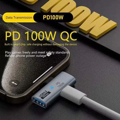 USB Type-C OTG 2in1 Adapter with 100W PD Charging or Steam Deck Switch USB C to USB 3.2 Converter Adapter