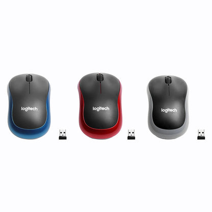 Logitech M185 trådlös mus 2,4Ghz USB-möss USB R-fönster