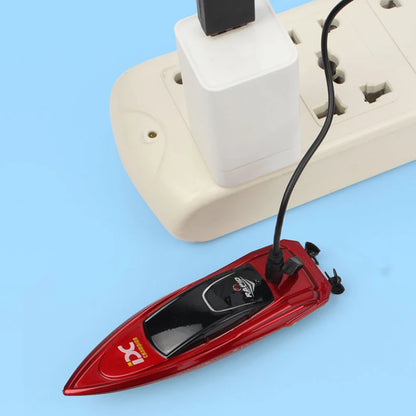 2.4GHz Electric RC Speed Boat Remote Control Watercraft Ship with LED for Kids Adults Holiday Birthday Party Gifts