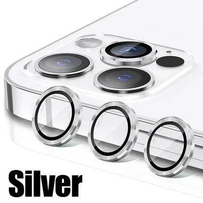 3Pcs Metal Lens Protector Glass For iPhone 15 13 12 11 14 Pro Max Back Camera Lens Protection Film For iPhone 13 Mini 14 15 Plus