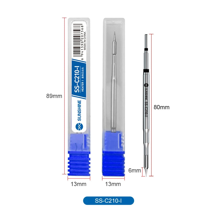 RELIFE Super Fine C210 T245 C245 Soldering Tip C210 C115 Soldering Iron Tip for GVM T210 GVM T115 Professional Soldering Station