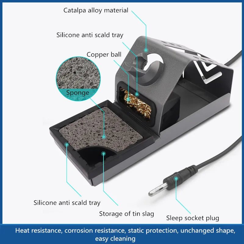 OSS T12-X PLUS Soldering Station Electronic Soldering Iron With T12 Tips For PCB Repair Mobile Phone Board Welding Repair Tools