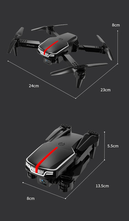 MHD H1 Drone Mini Folding Professionell Drönare med 4k kamera Dron Drone 8k Professionell RC Dual Camera Drone RC Quadrocopter Leksaker