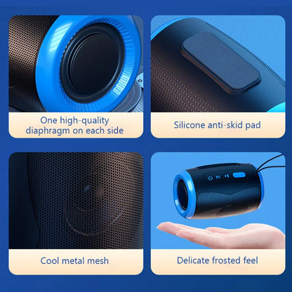 Portable Speaker Wireless Bluetooth Speakers with 5.3 Stereo FM/SD/USB