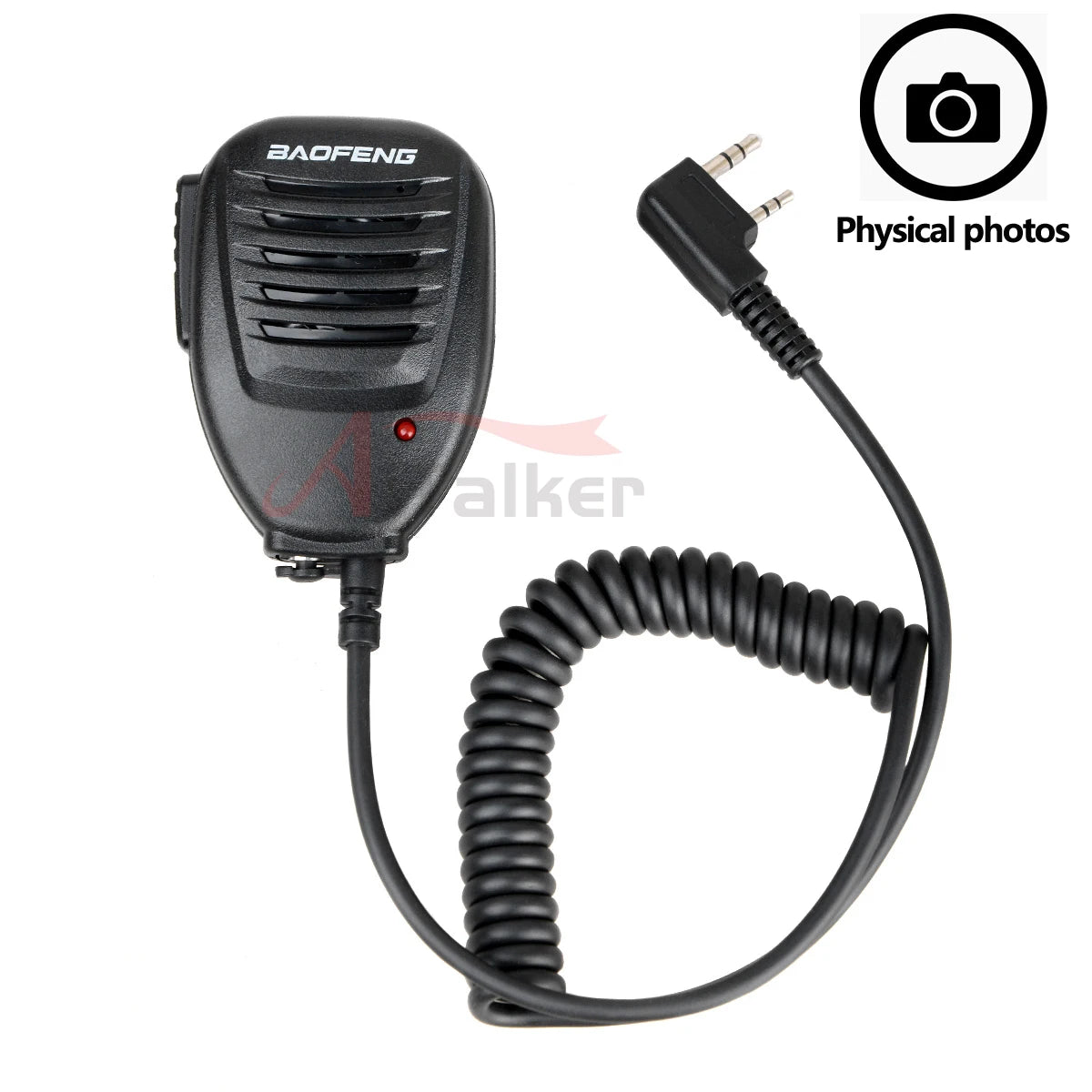 UV-K5 Baofeng Quansheng Walkie Talkie Högtalarmikrofon För Baofeng UV-5R BF-888S UV-82 UV 13 Pro UV-16 Pro Tvåvägsradio