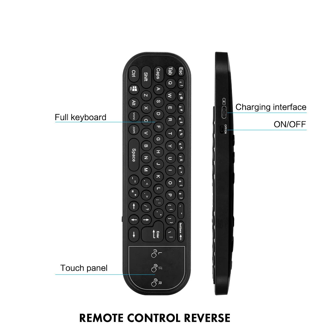 Ny G60S Pro BT trådlös röstfjärrkontroll 2.4G BT5.0 Dual Mode Air Mouse IR-inlärning med bakgrundsbelyst ljus för Android TV Box