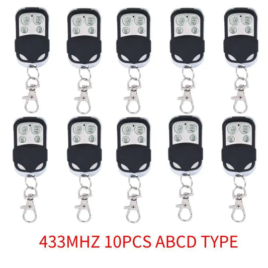 GERMA 433MHZ Remote Control 4 Channel Garage Gate Door Opener Remote Control Duplicator Clone Cloning Code Car Key