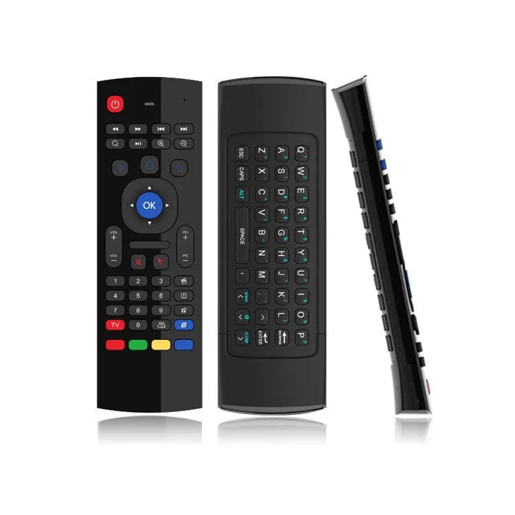 MX3 Air Mouse Mini Tangentbord Trådlös fjärrkontroll 2,4G Multifunktionell Fly Mouse med infraröd inlärning för Android Smart TV Box