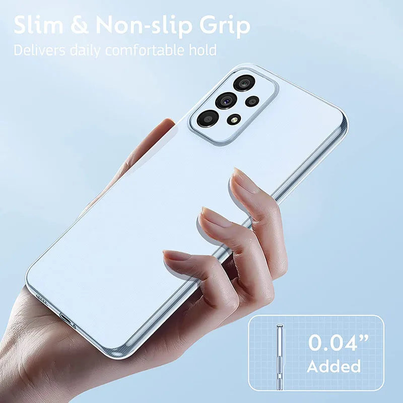 Ultra Thin Silicone Clear Soft Case Cover For Samsung Galaxy A Series