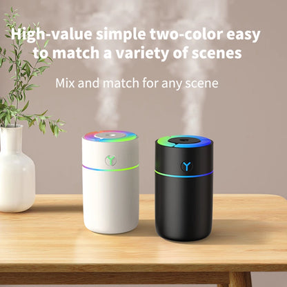 Xiaomi Colorful Humidifier – Mini Silent Aromatherapy Sprayer, Nano Mist med Timing Protection för bil och stationär 