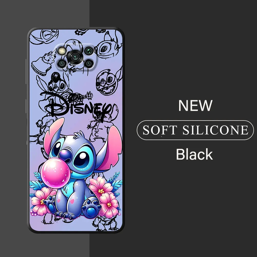 Disney Stitch Phone Case for Xiaomi Mi 11 Lite 12T 11T Pro 10T 12 13 5G 13 14 Pro 13 12 Lite 12X Silicone Cover