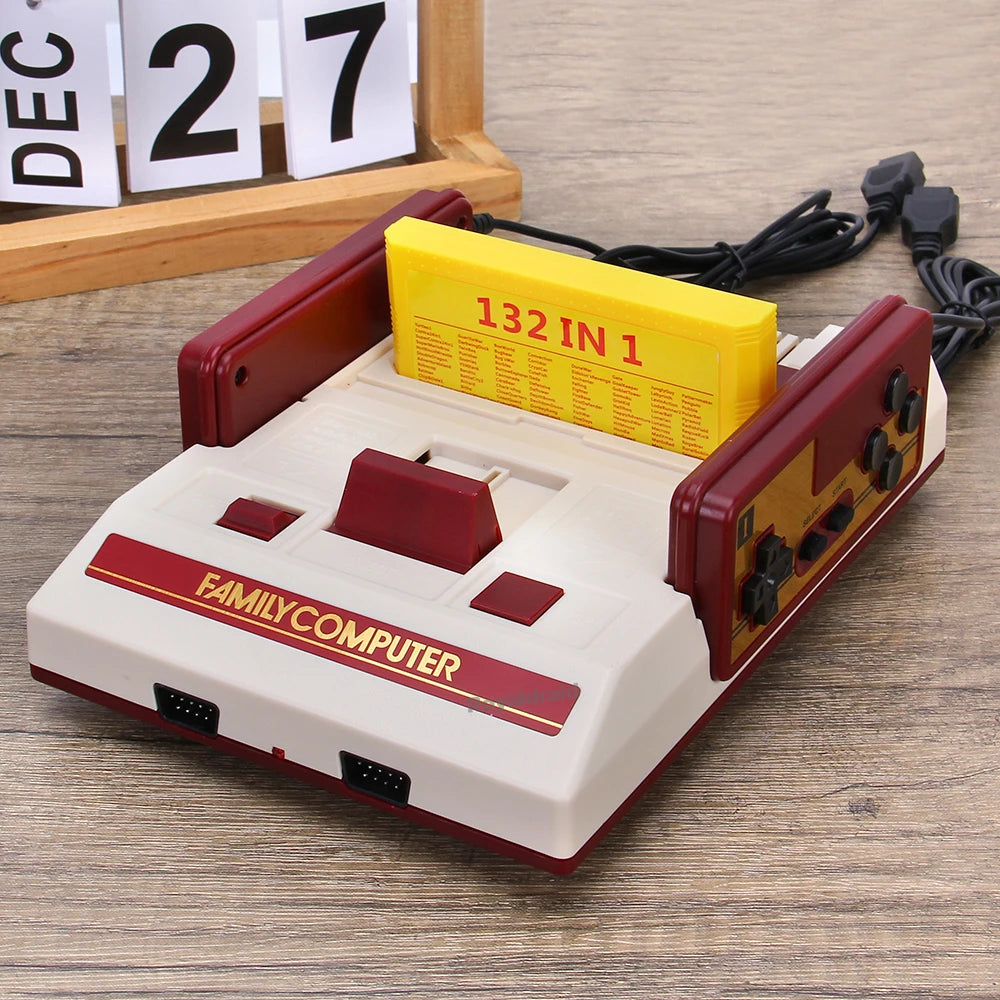 8 Bit Video Game Console Built in 500 Classic Games Family Computer TV Game Console Support Game Cartridge For FC Retro Gaming