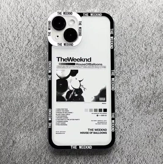 Soft Silicone Phone Case with The Weeknd Design for Redmi Models