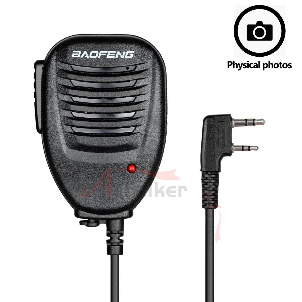 UV-K5 Baofeng Quansheng Walkie Talkie Speaker Microphone For Baofeng UV-5R BF-888S UV-82 UV 13 Pro UV-16 Pro Two Way Radio