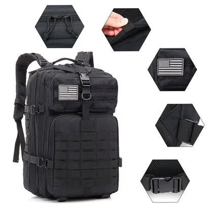 QT&QY Tactical Backpacks: 30/45L Hiking, Traveling, Survival, Trekking, Hunting