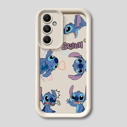 whit Stitch phone case matte for Samsung Galaxy